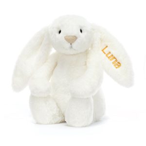 Personalised Bashful Luxe Bunny Luna Medium